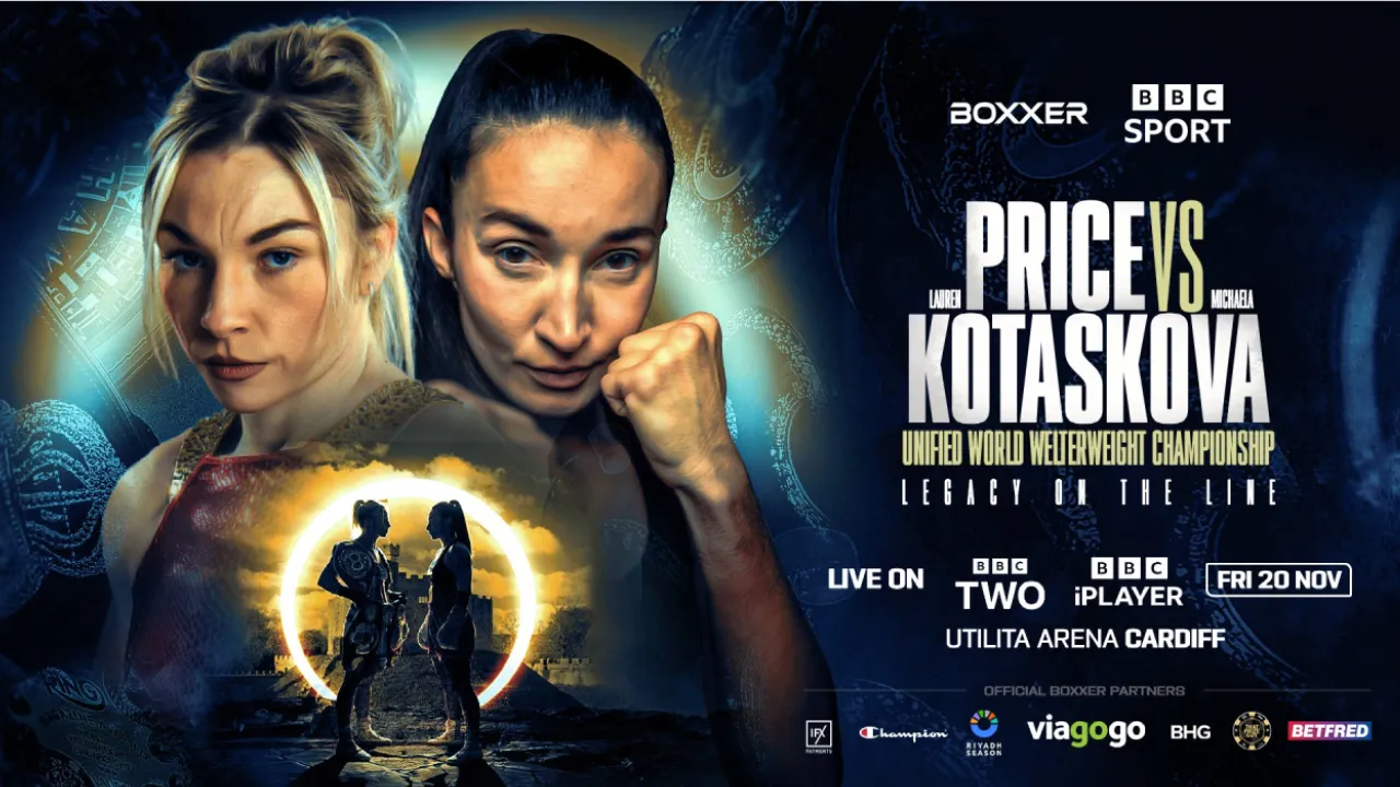 Lauren Price (kiri) dan Michaela Kotaskova. (Foto: Fight TV)