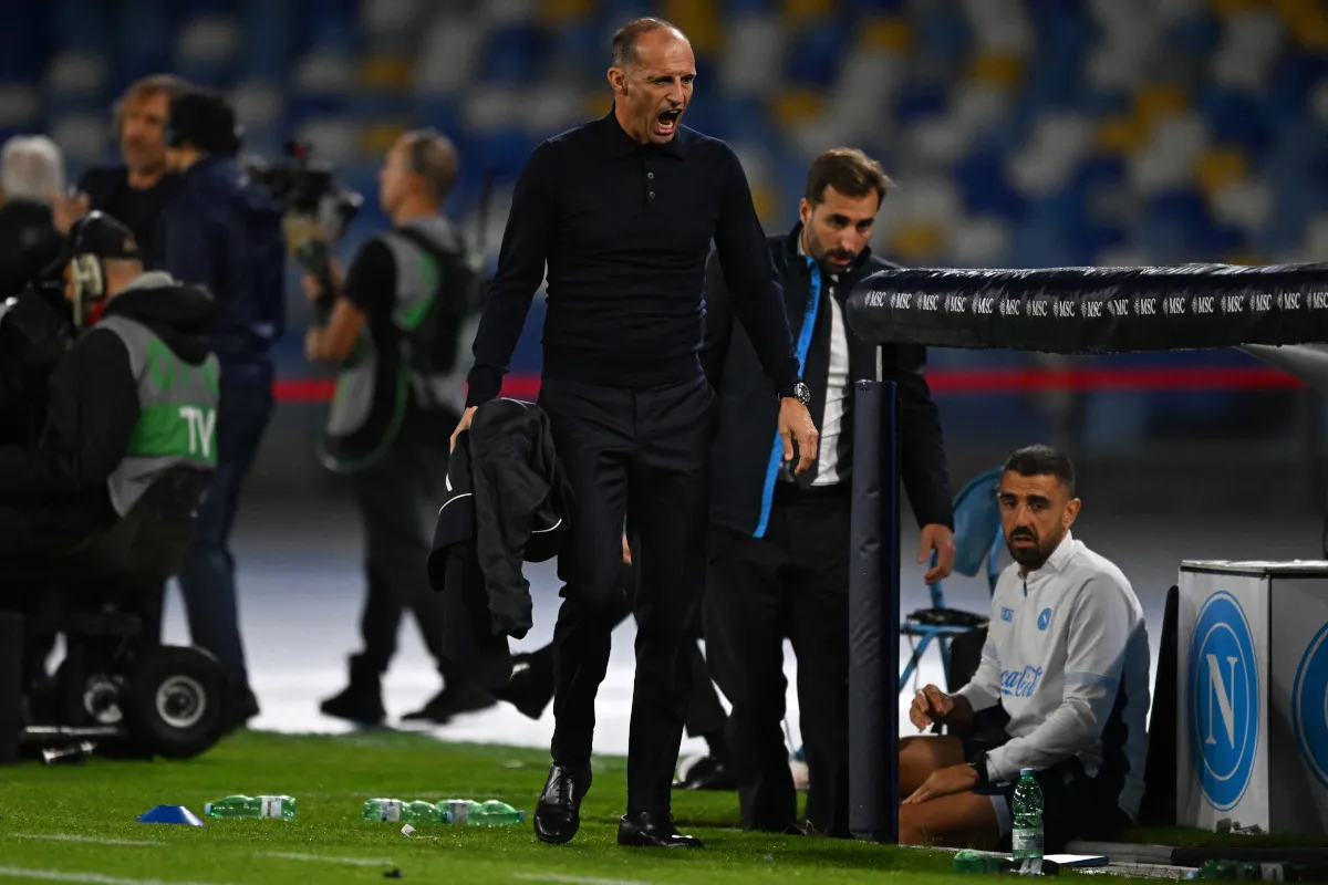 Napoli di Bawah Allegri Alami Awal Terburuk dalam 17 Tahun, Ketegangan Memuncak - sumber: (footballitalia)