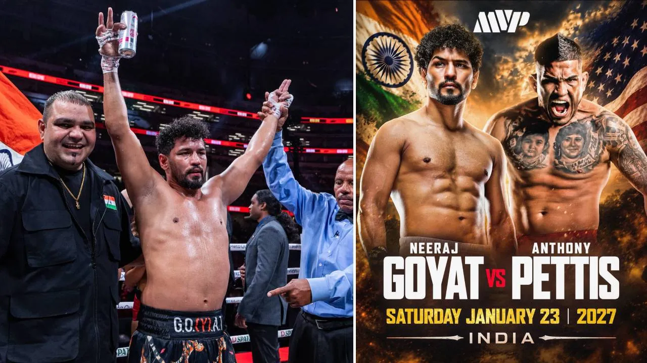 Pertarungan itu akan menjadi kesempatan bagi Neeraj Goyat untuk tampil di hadapan publik negaranya sendiri setelah terakhir kali bertanding di India pada 2022. (Foto: Fight TV)