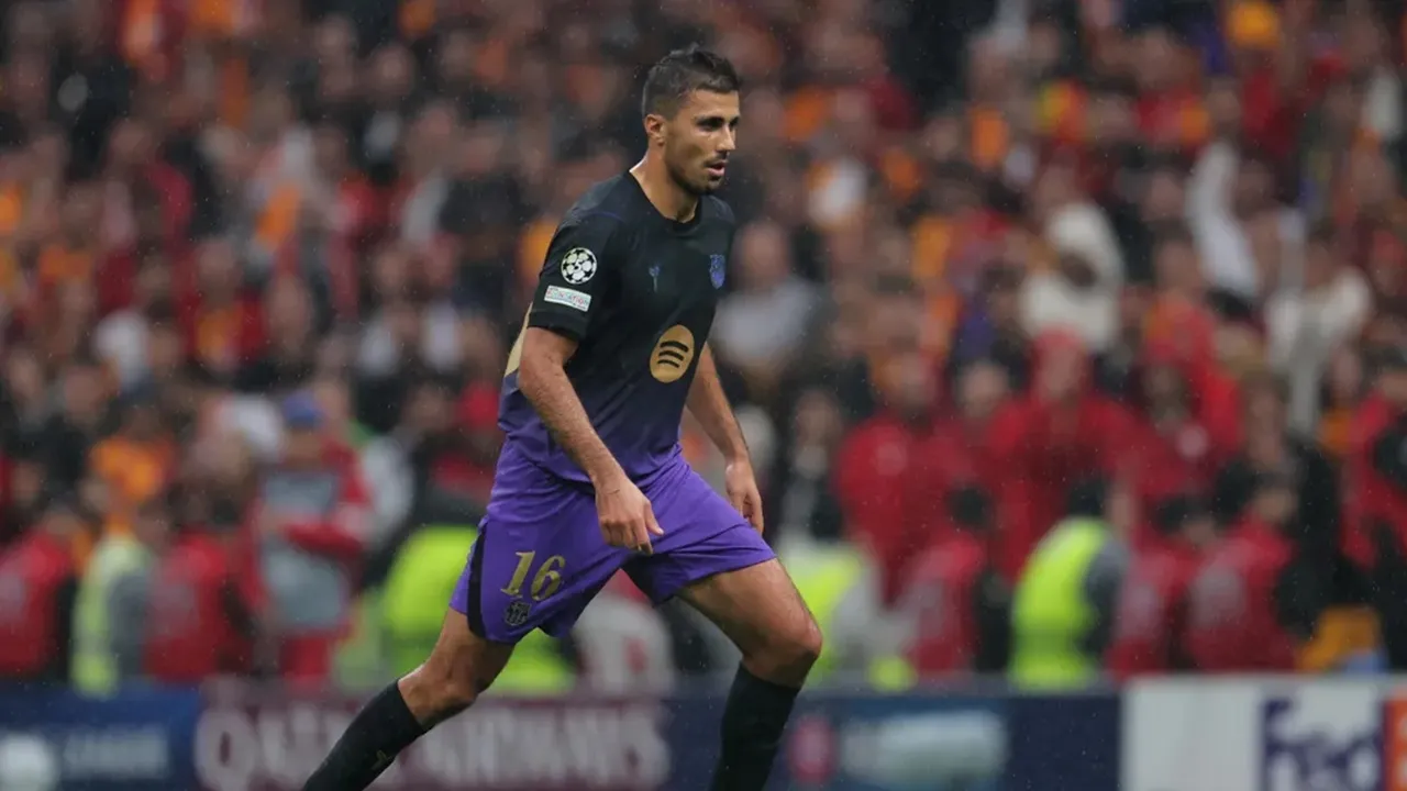 Rodri Anggap Barcelona Dapat Pelajaran dari Galatasaray