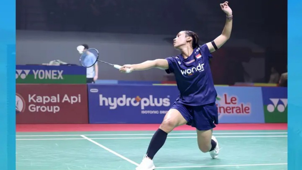 Mutiara Ayu Puspitasari Terhenti di Perempat Final Malaysia Super 100