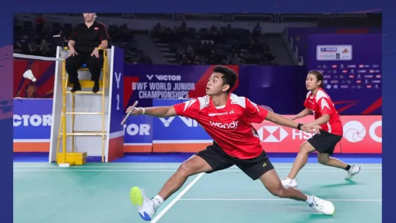 Raihan-Atresia Raih Medali Perunggu Kejuaraan Dunia Junior BWF 2026