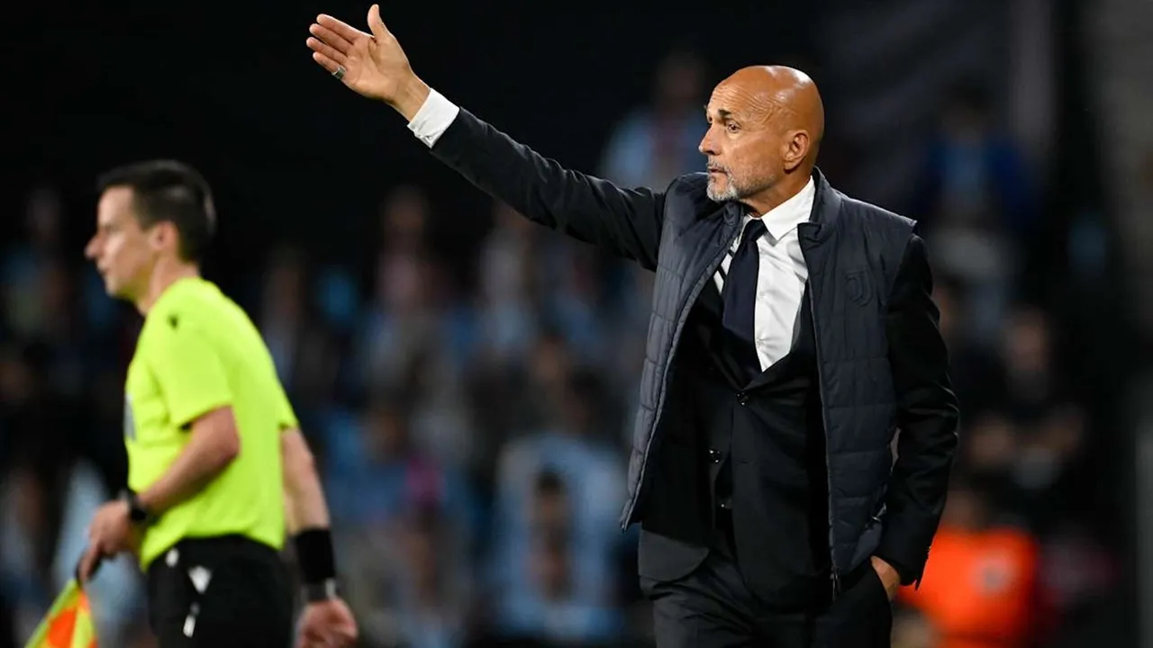 Sempat Tertinggal dari Celta Vigo, Luciano Spalletti: Kami Lamban