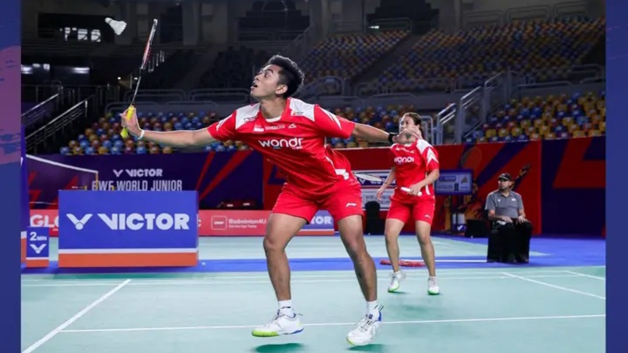 Sikat Unggulan 5, Raihan-Atresia ke Semifinal Kejuaraan Dunia Junior BWF