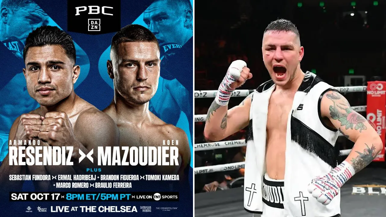 Koen Mazoudier menilai statusnya sebagai petinju yang tidak diunggulkan justru dapat membantunya tampil maksimal. (Foto: Fight TV)