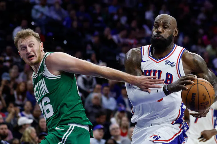 LeBron Debut di Philadelphia, Celtics Menang dalam Laga Ketat - sumber: (mainbasket)