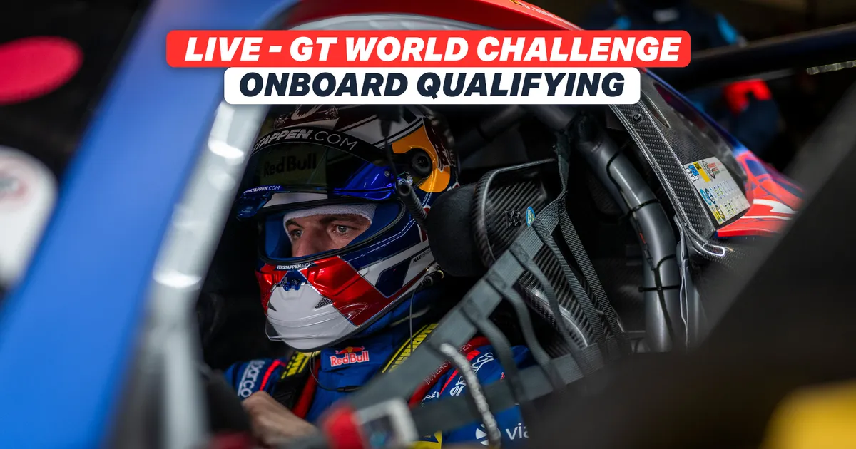 Max Verstappen Beraksi di Kualifikasi GT World Challenge - sumber: (racingnews365)