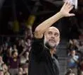 Pep Guardiola Saksikan Kekalahan Barcelona di Palau Blaugrana