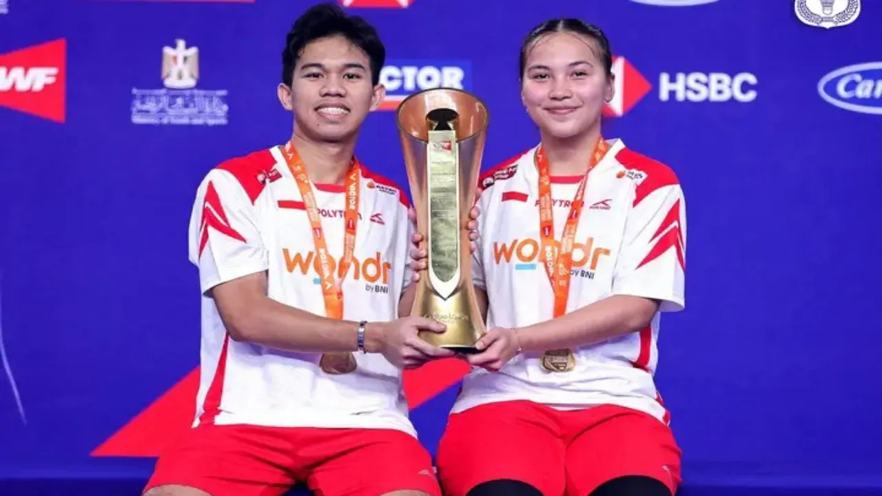 Sikat China, Luthfi-Dian Kampiun Kejuaraan Dunia Junior BWF 2026