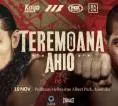 Teremoana Teremoana Hadapi Hemi Ahio pada 18 November di Melbourne