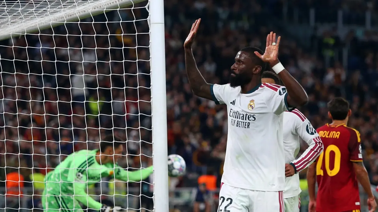 Antonio Rudiger Berikan Hasil ketika Real Madrid Membutuhkannya