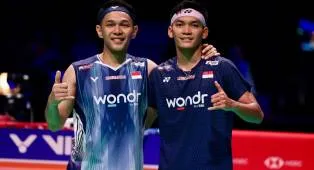 Fajar/Fikri Ungkap Kunci Sukses Melaju ke Final Denmark Open 2026