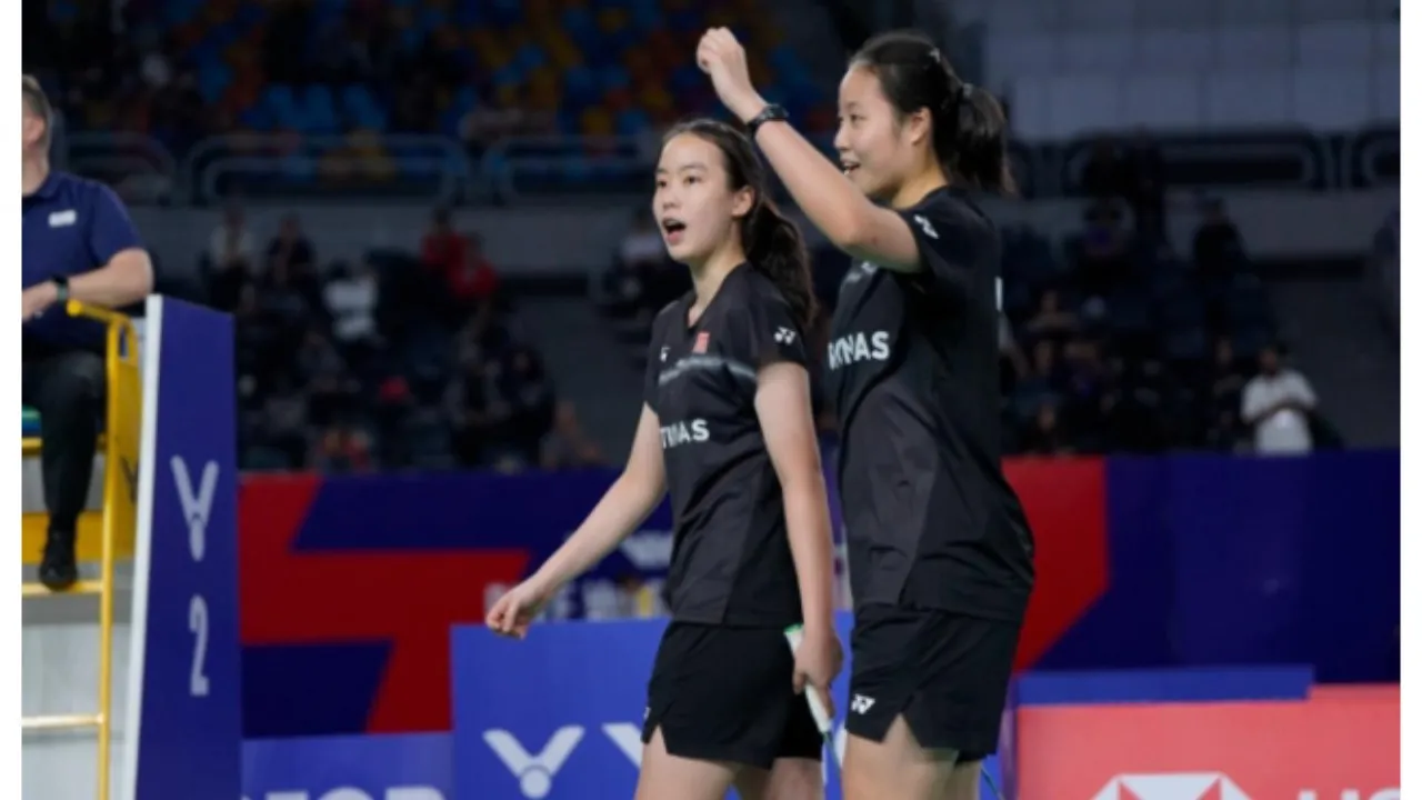 Low Zi Yu-Genevie Lim Atasi Rasa Gugup Untuk Menjadi Juara Dunia Junior