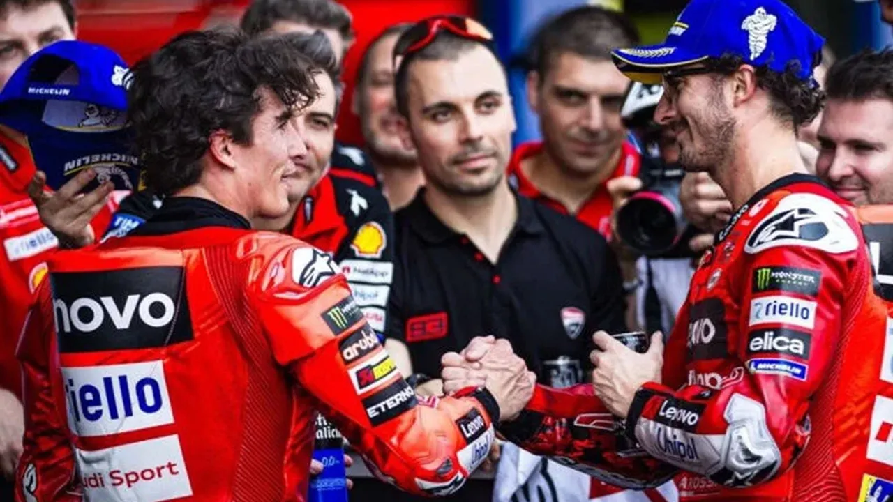 Marc Marquez dan Francesco Bagnaia