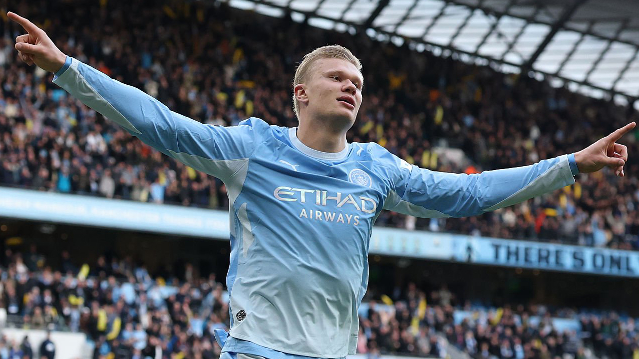Usai Cetak Brace, Erling Haaland Kembali Catat Rekor Baru di Premier League
