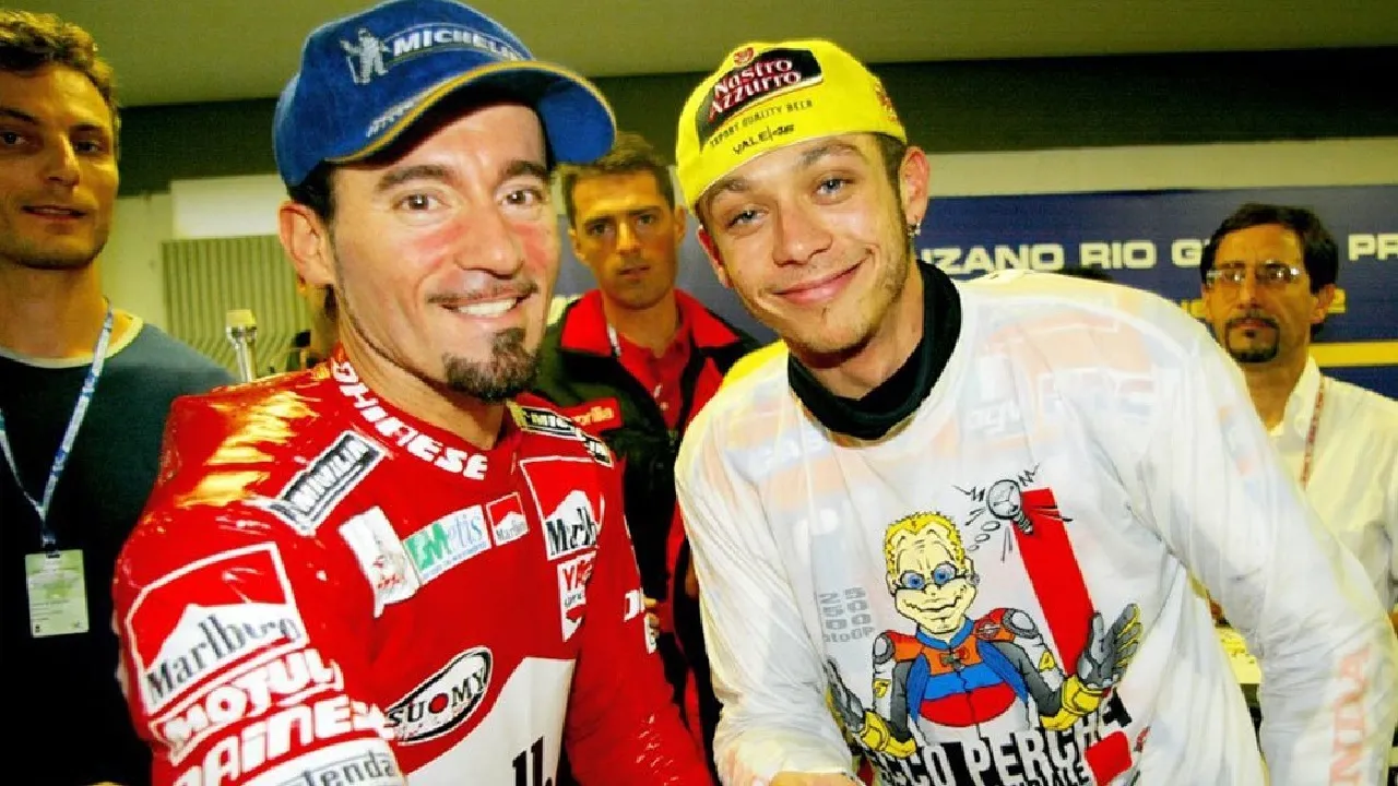 Valentino Rossi dan Max Biaggi
