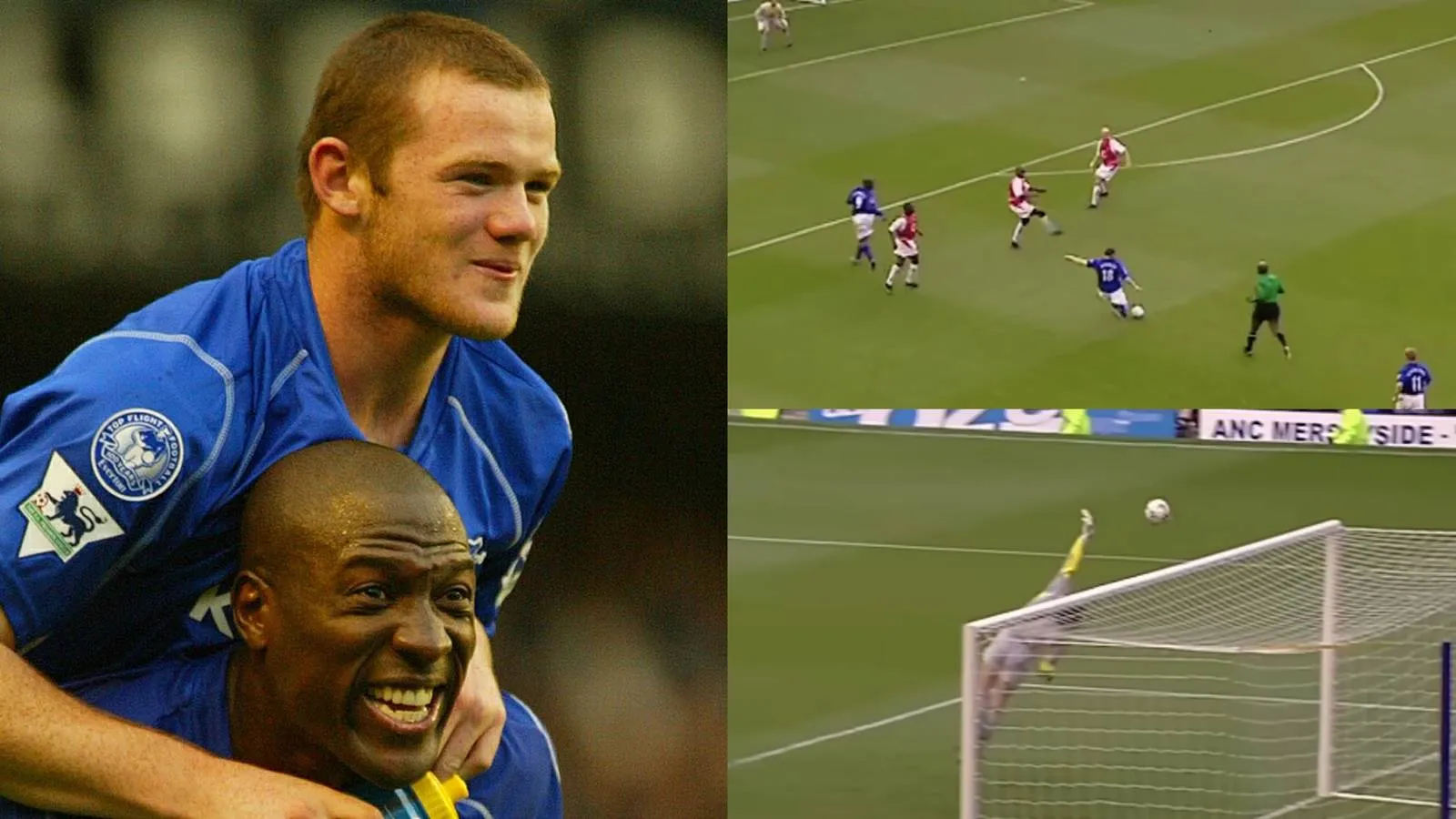 Wayne Rooney Cetak Sejarah dengan Gol Perdana di Premier League - sumber: (givemesport)