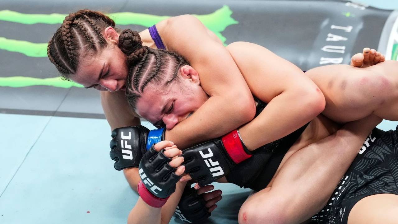 Jasmine Jasudavicius Taklukkan Erin Blanchfield di UFC Fight Night
