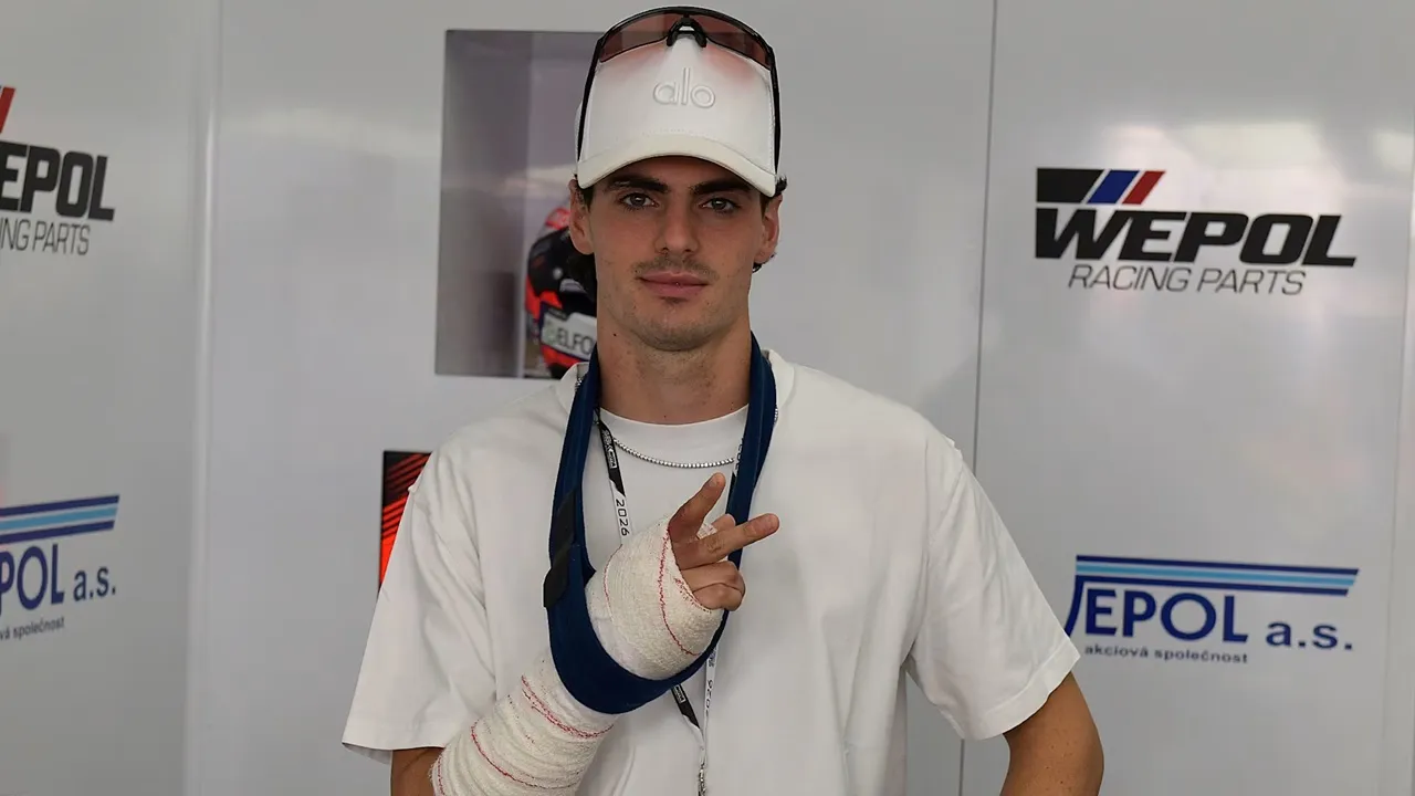 Fermin Aldeguer alami cedera di MotoGP Indonesia