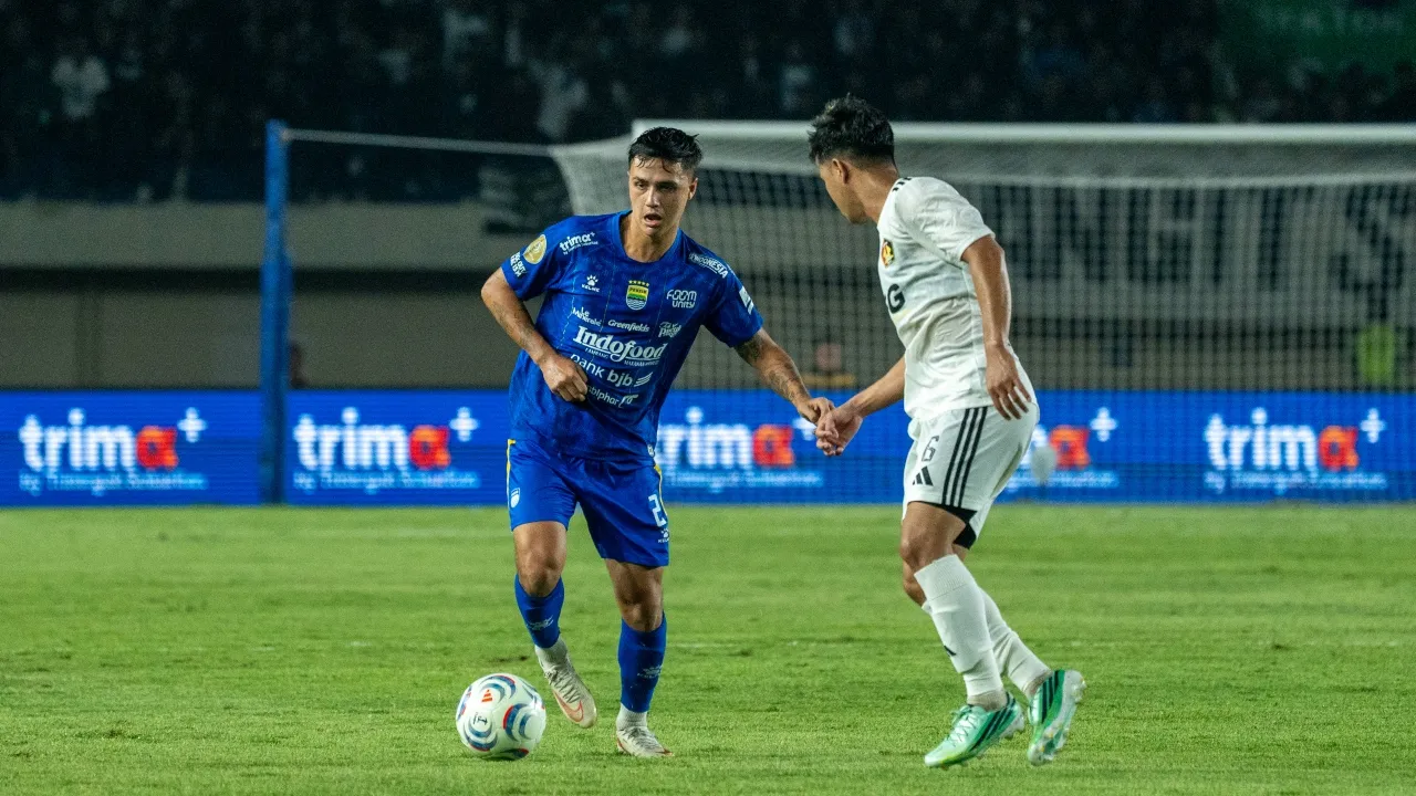 Wing back Persib, Eliano Reijnders