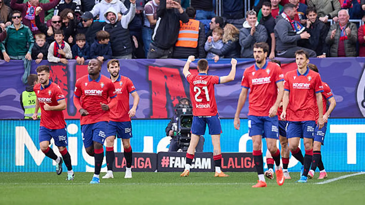 Osasuna Menang 2-0 atas Racing Santander, Jagoba Arrasate Awali Periode Kedua dengan Hasil Positif