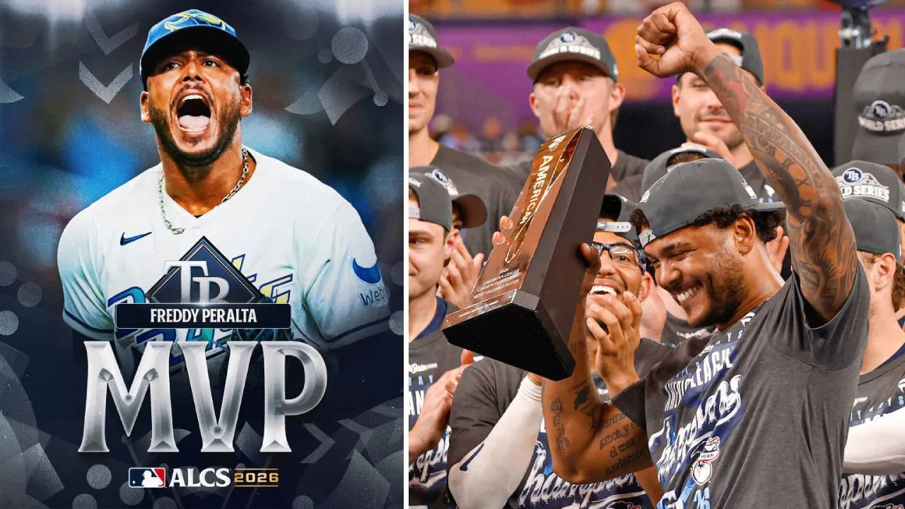 Freddy Peralta Jadi MVP ALCS setelah Bawa Tampa Bay Rays ke World Series