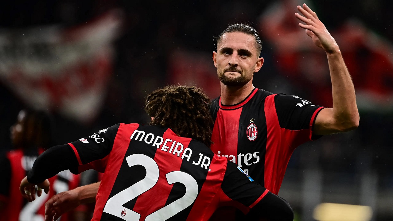 Rating 8/10, Media Italia: Adrien Rabiot MOTM Laga AC Milan vs Atalanta