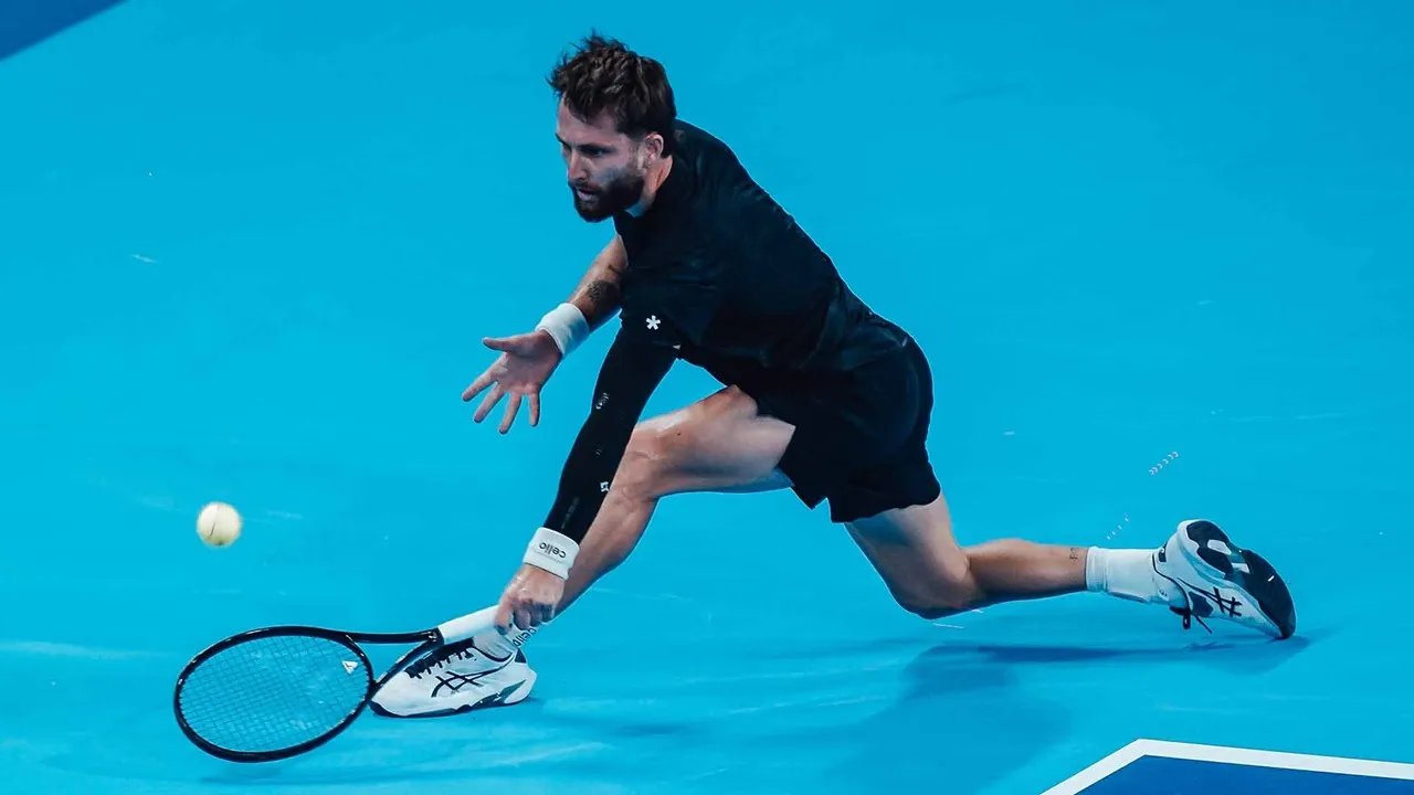 Corentin Moutet Selamatkan Diri Dari Laga Maraton Di Lyon Open