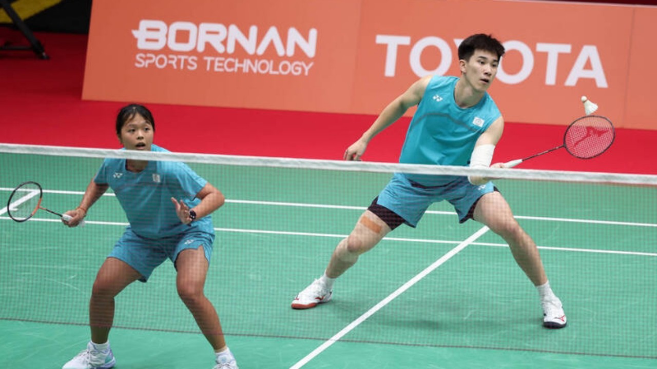 Juara All England Ye Hong Wei-Chan Nicole Susah Payah ke 16 Besar French Open 2026