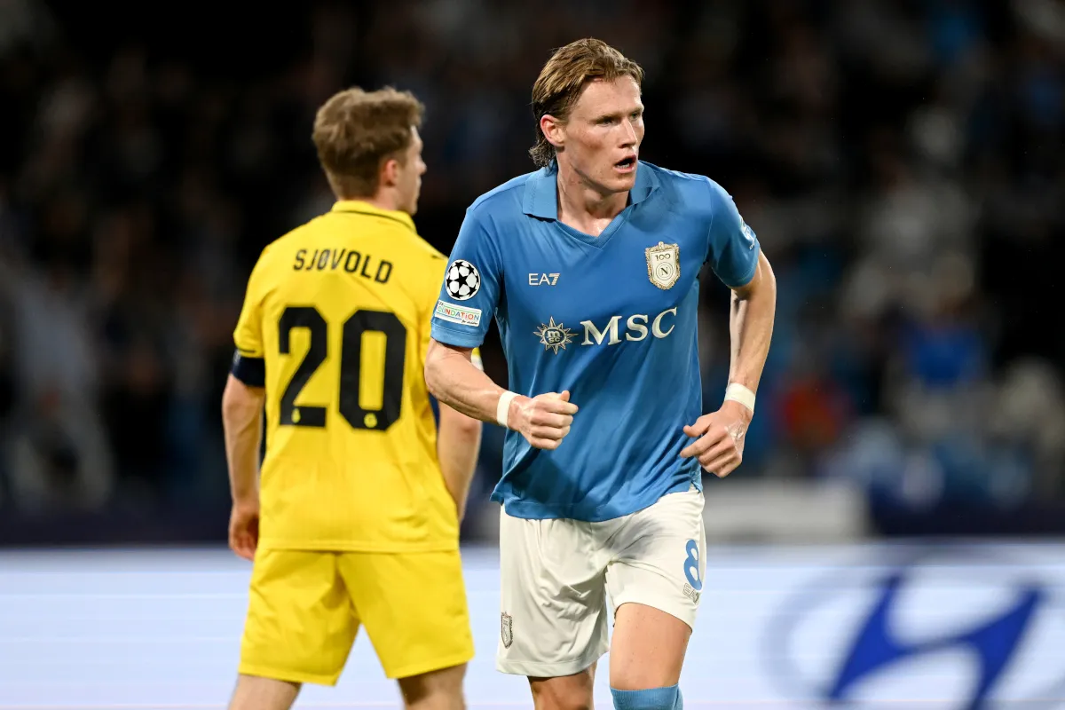 McTominay Cetak Gol Perdana, Napoli Tundukkan Bodo/Glimt 4-3 di UCL