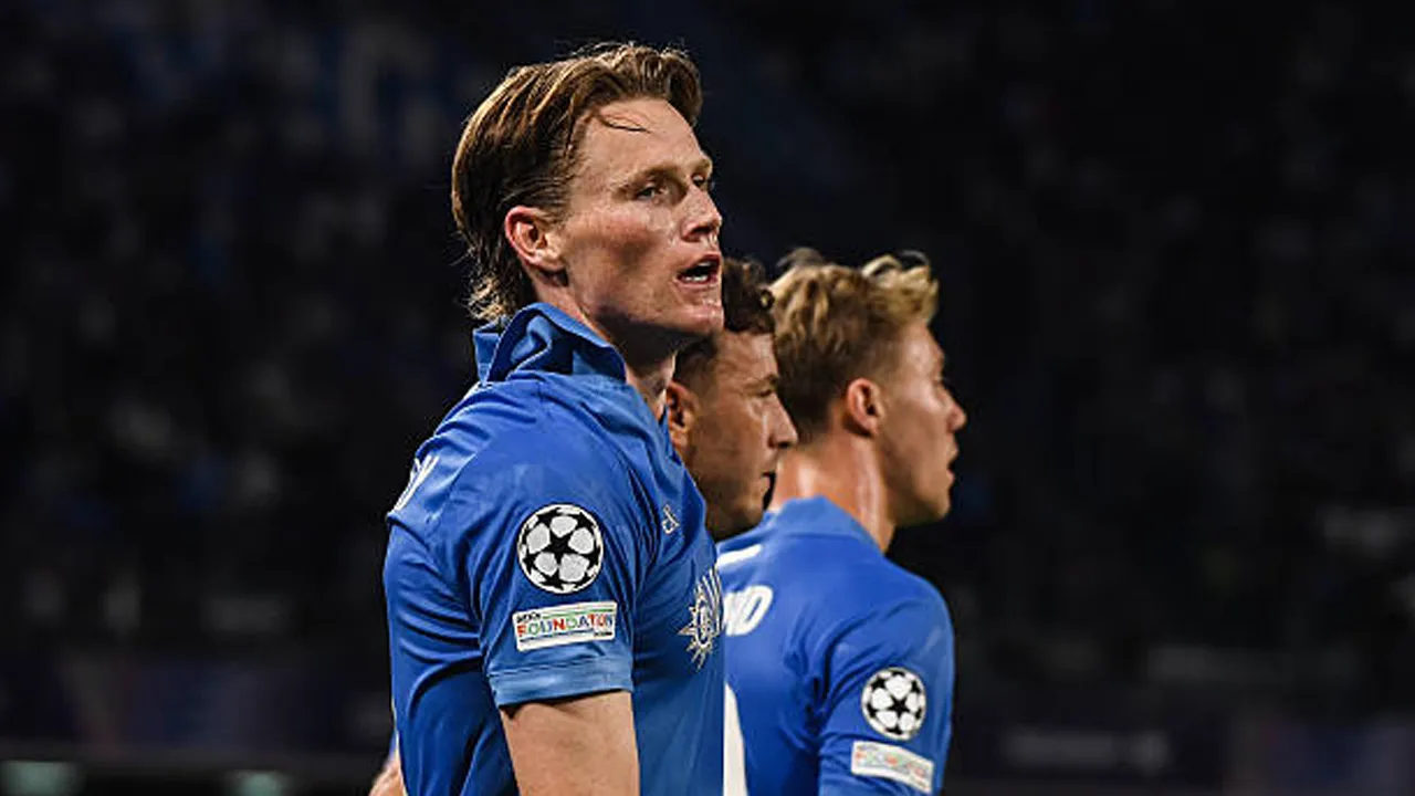 Scott McTominay Jadi Mesin Gol Napoli, Catat Rekor UCL Bagi Skotlandia