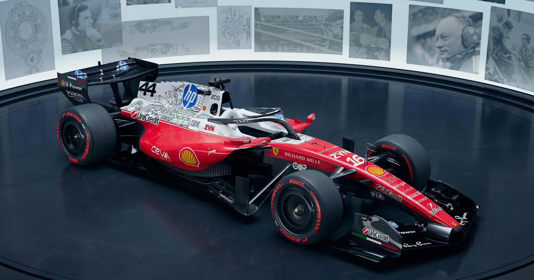 Ferrari Hadirkan Livery F1 Khusus dengan Desain ‘Blueprint’ - sumber: (racingnews365)
