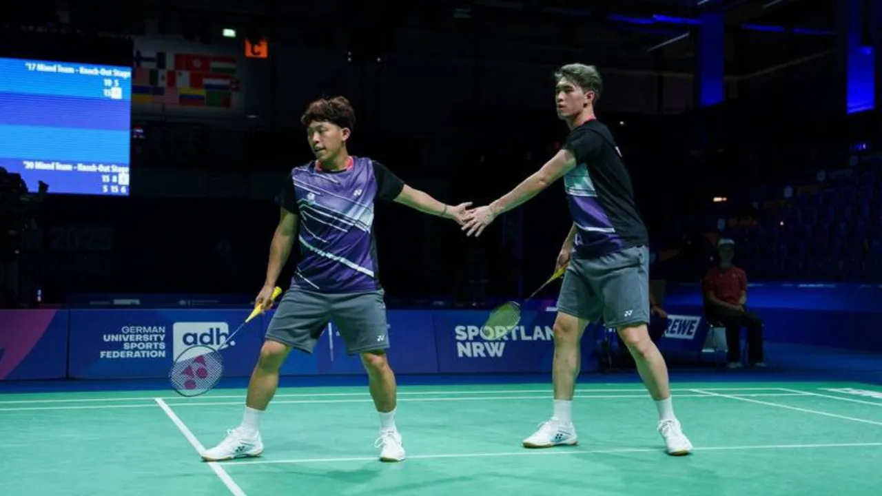 French Open 2026: Kejutan Chen Zhi Ray-Lin Yu Chieh Singkirkan Juara Dunia