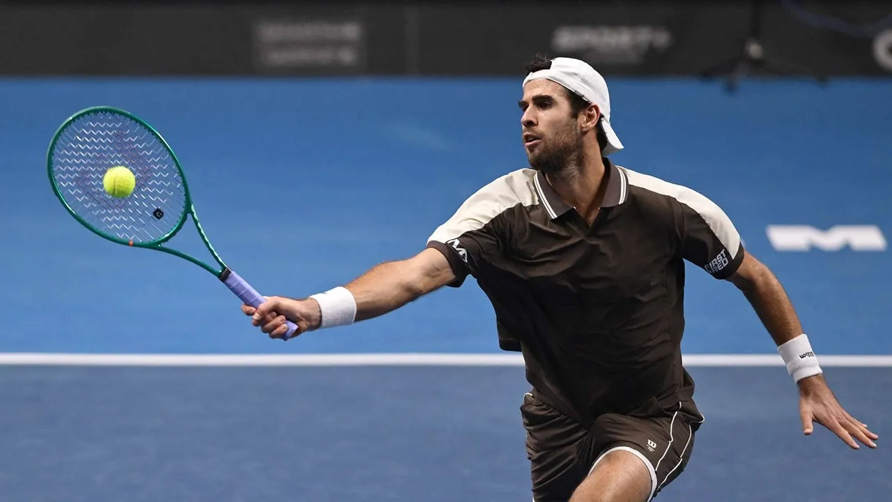 Langkah Terseok Tak Halangi Karen Khachanov Raih Kemenangan Di Almaty