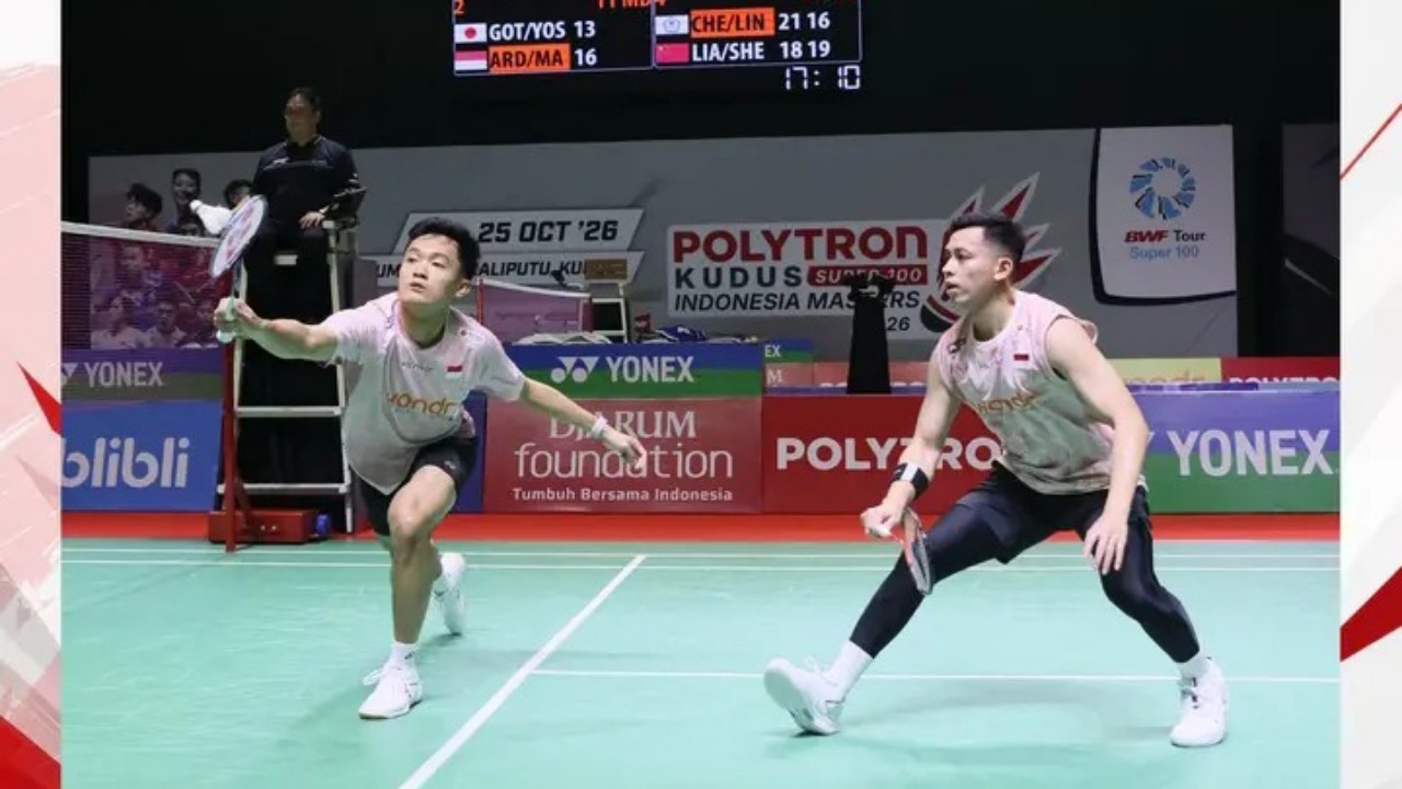 Atasi Jepang, Rian-Edgar Amankan Semifinal Kudus Indonesia Masters 2026