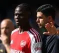 Cedera Saka, Arsenal Hadapi Everton Tanpa Pemain Kunci