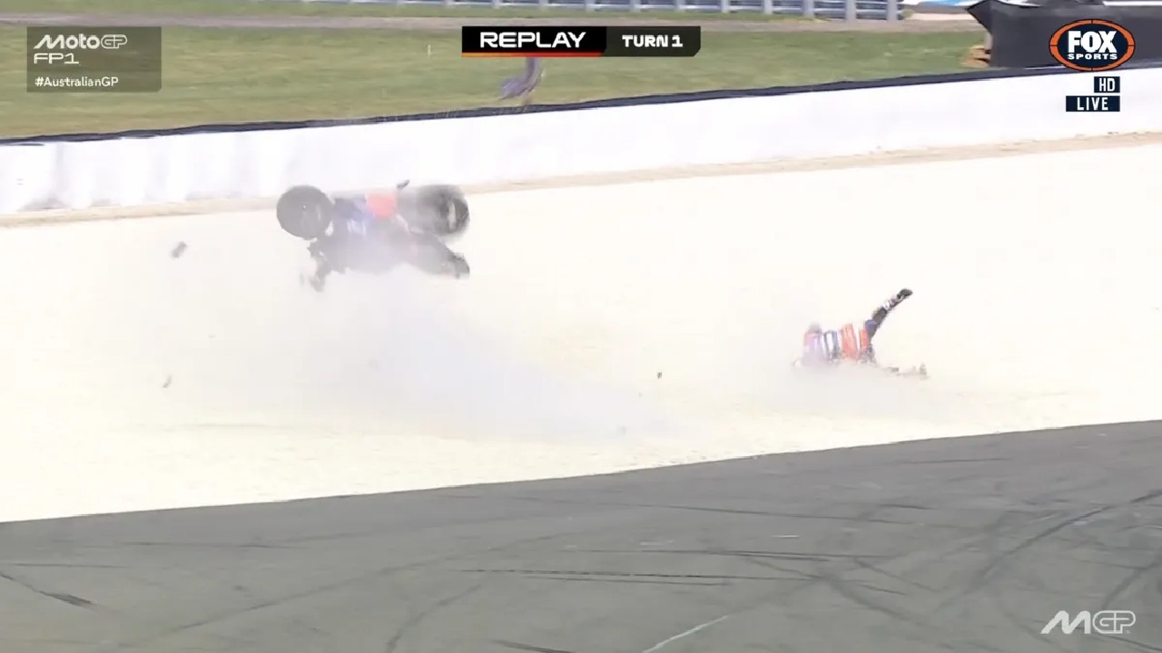 Jack Miller Terjatuh di GP Australia, Angin Kencang Diduga Jadi Biang Kerok