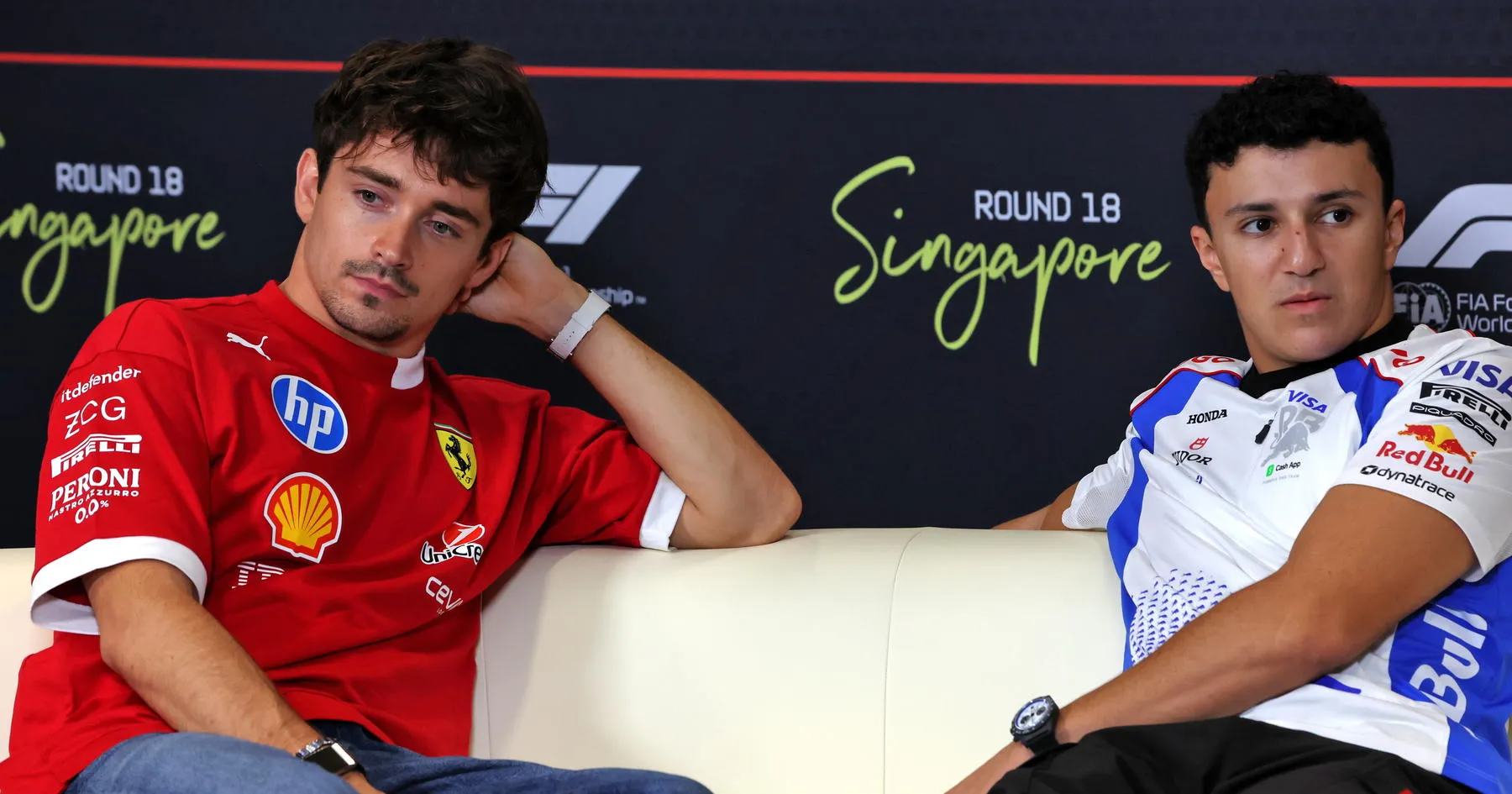 Leclerc Sebut Klaim Hadjar Terkait Verstappen “Omong Kosong” - sumber: (racingnews365)