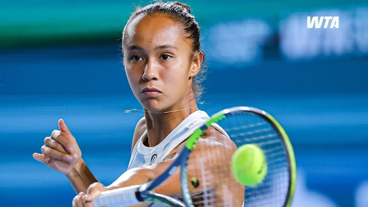 Leylah Annie Fernandez Jatuh Bangun Menuju Semifinal Di Ningbo