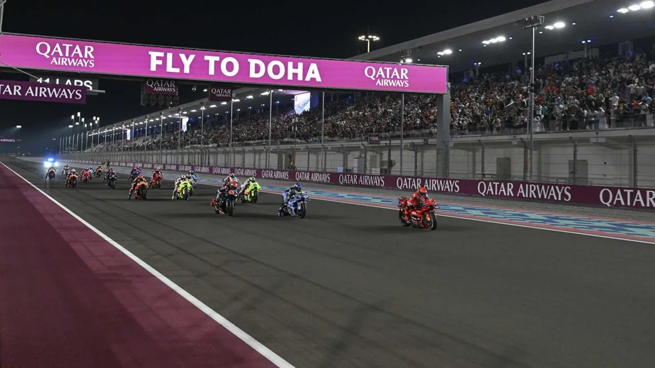Marc Marquez memilih bungkam soal kepastian MotoGP Qatar 2026.