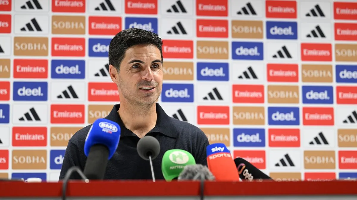 Mikel Arteta Bahas Cedera Saka dan Laga Kontra Everton - sumber: (footballlondon)