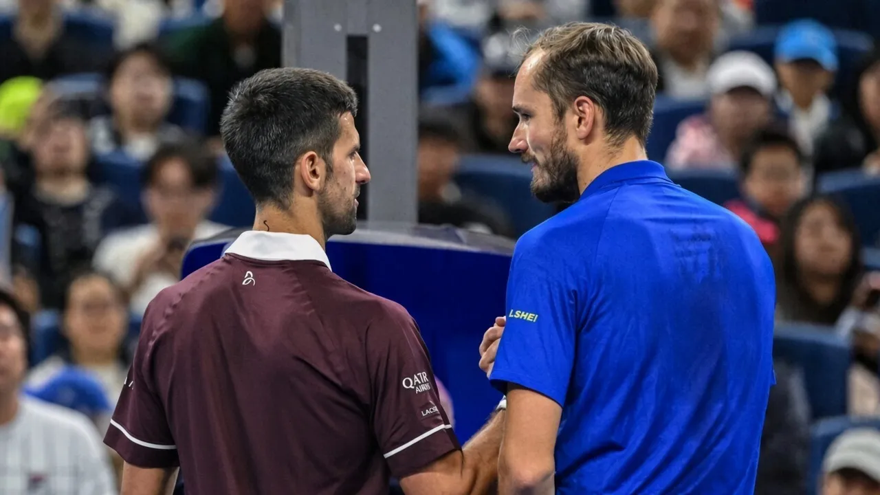 Tanggapan Daniil Medvedev Jika Novak Djokovic Terima Wild Card Dari ATP Finals