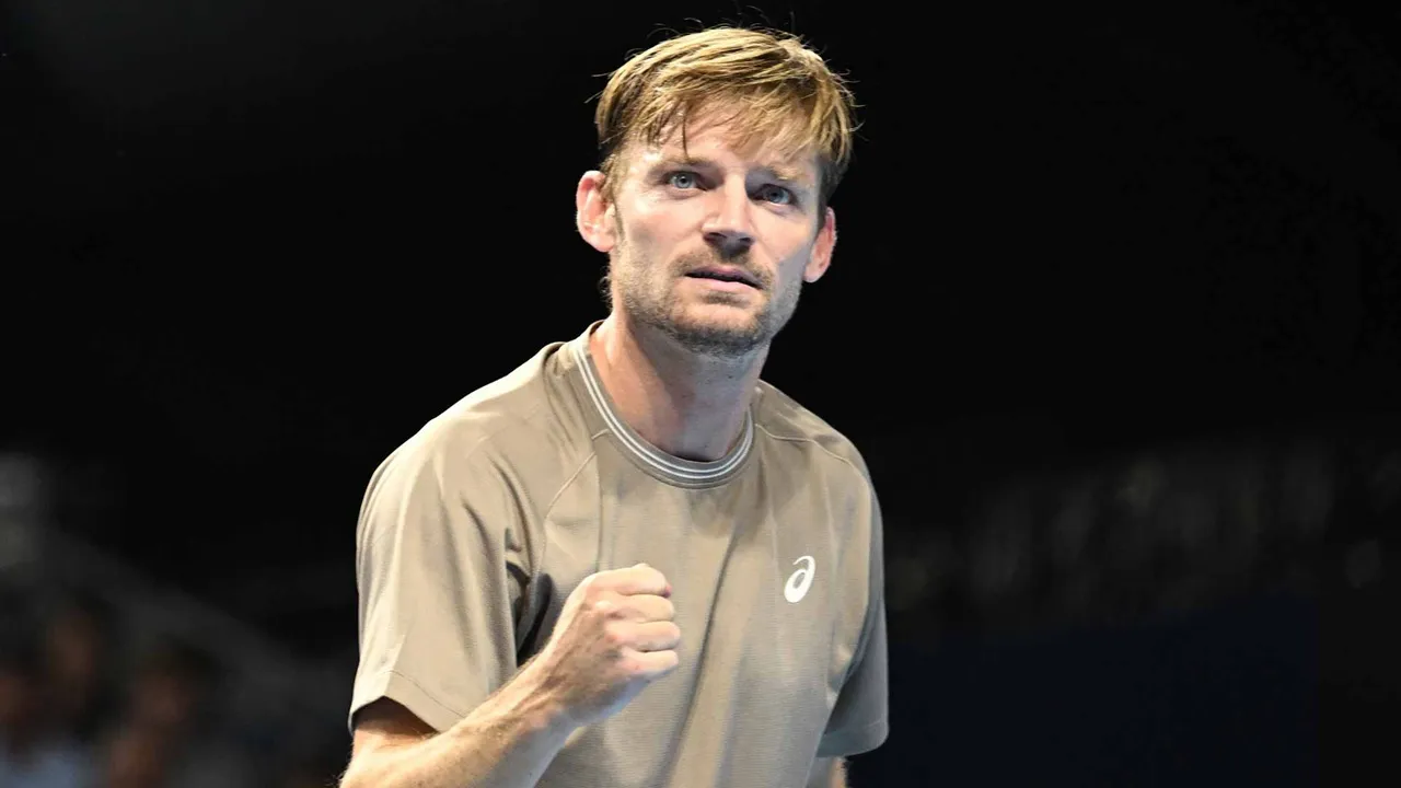 Gantung Raket Di Brussels, David Goffin Berjuang Sampai Titik Darah Penghabisan
