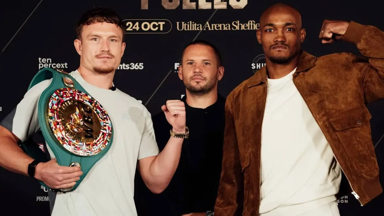 Dalton Smith (kiri) dan Alberto Puello. (Foto: Fight TV)