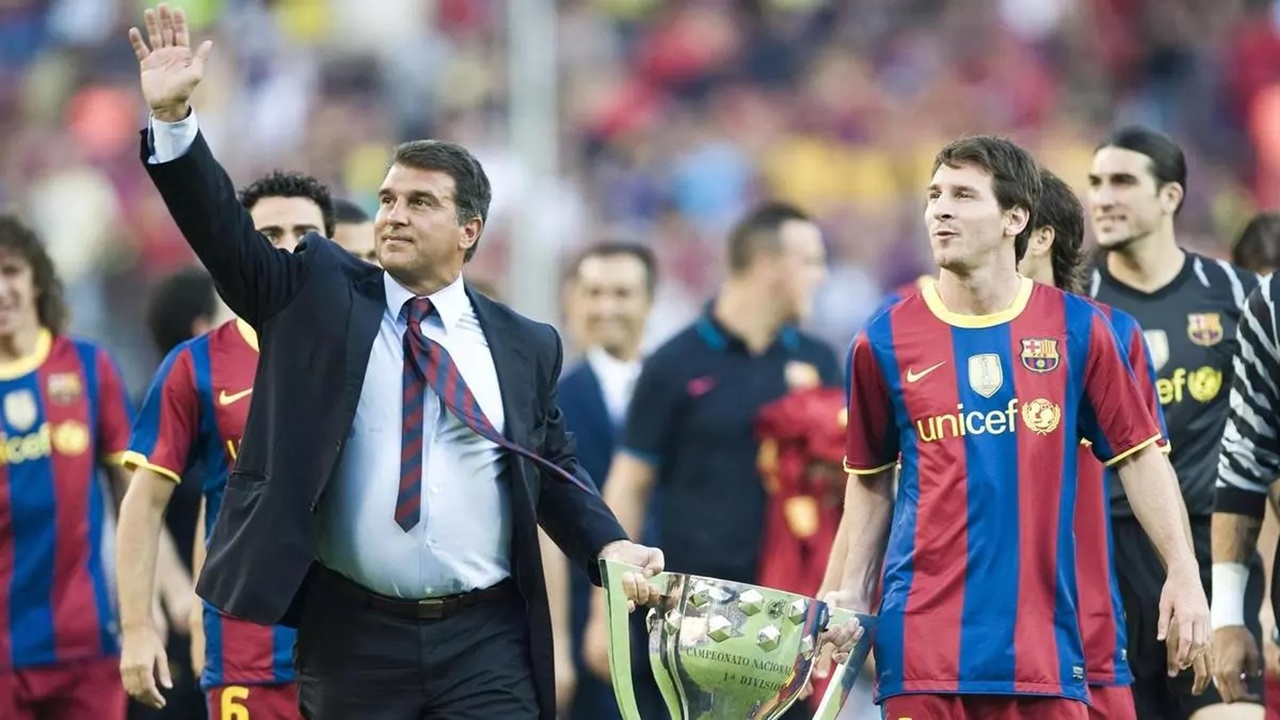 Joan Laporta Nilai Messi Layak Dapatkan Princess of Asturias Award