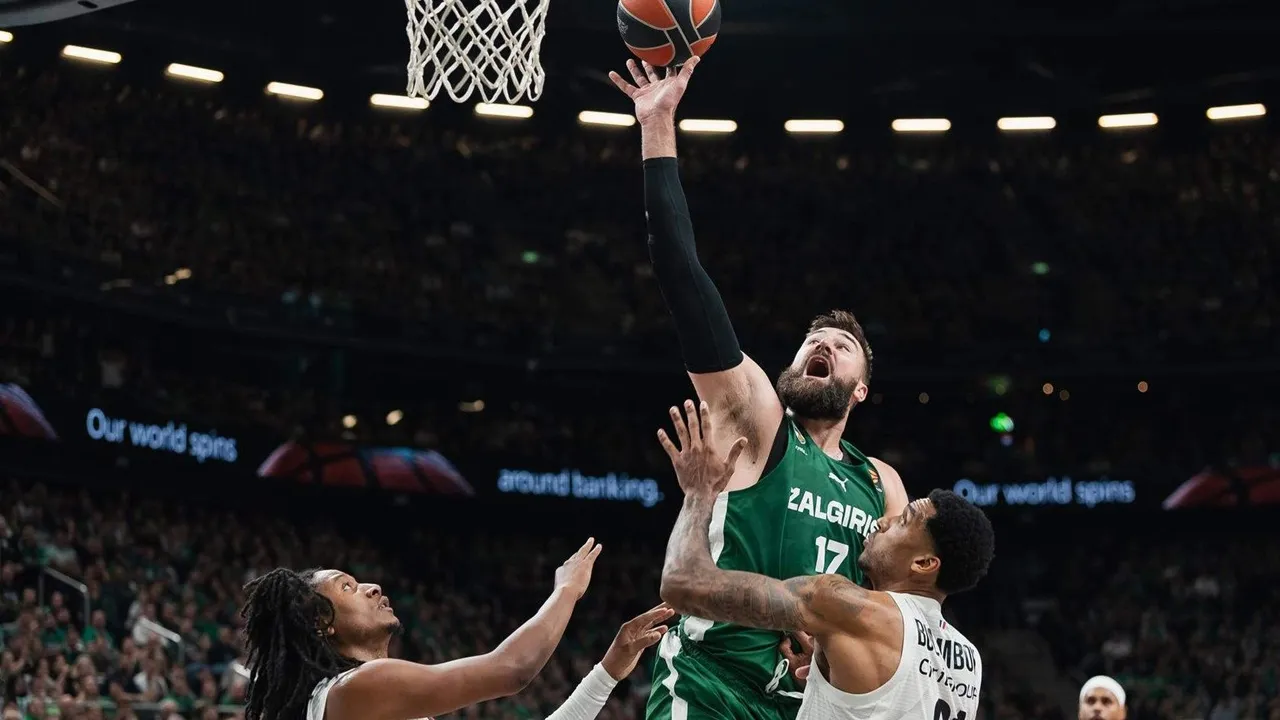 Jonas Valanciunas Impresif, Zalgiris Kaunas Libas ASVEL Villeurbanne