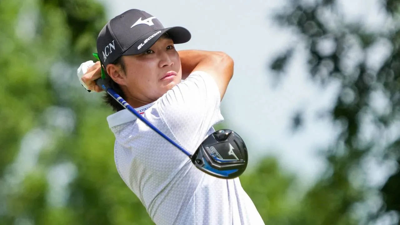 Kensei Hirata mengumpulkan total 13 pukulan di bawah par, atau 129 pukulan, setelah menyelesaikan dua putaran di Port Royal Golf Course. (Foto: Golf Digest)