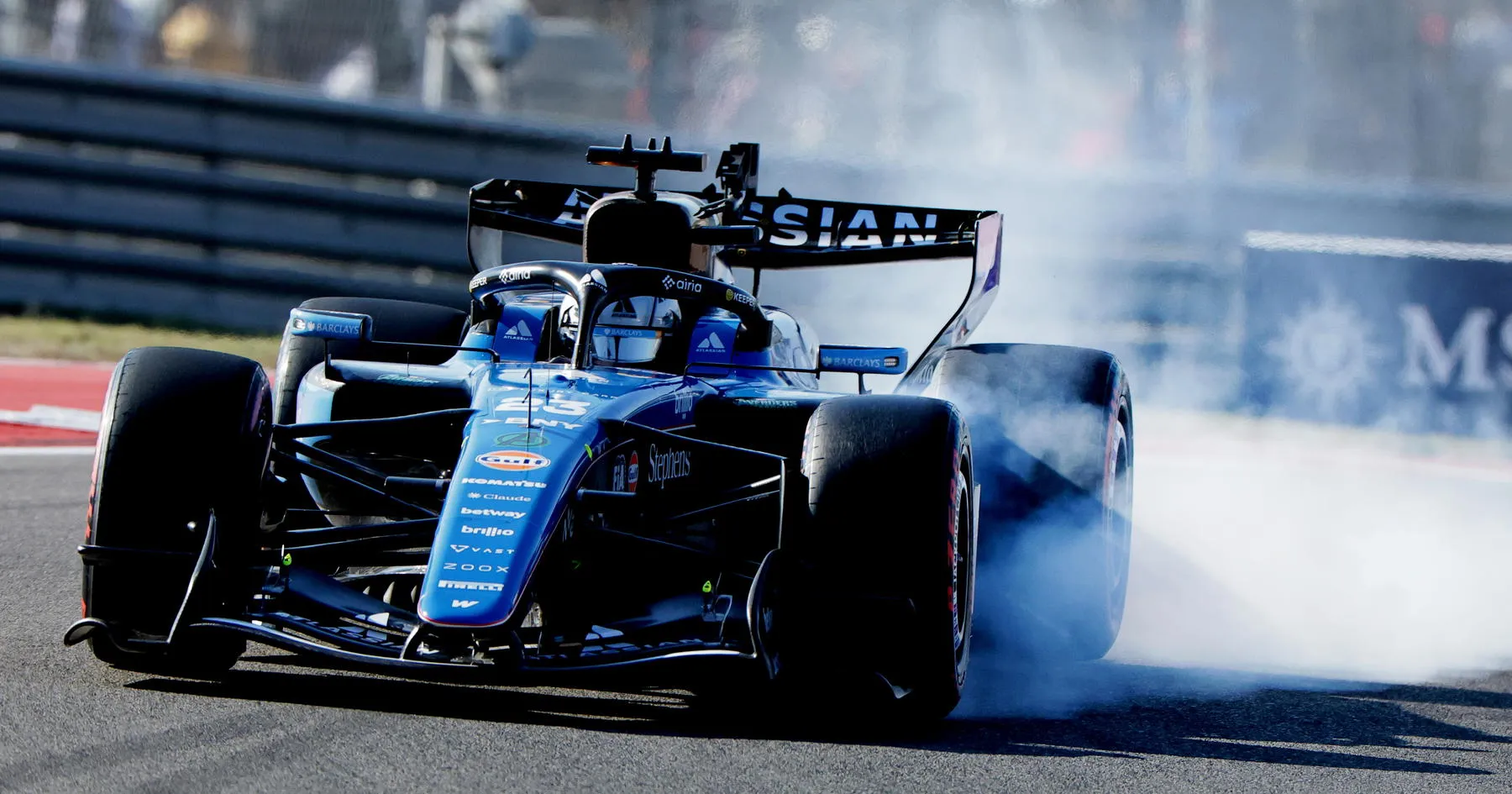 Pengemudi F1 Langgar Batas Jalur 207 Kali di Latihan GP AS - sumber: (racingnews365)