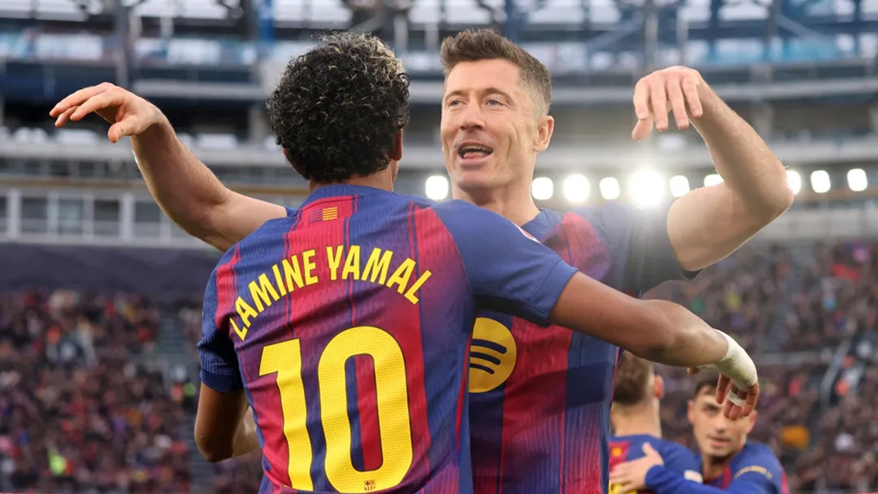 Robert Lewandowski Dukung Lamine Yamal Meraih Ballon d’Or