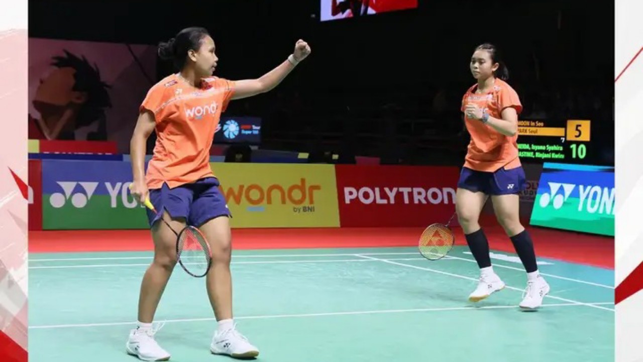 Sikat Korea, Isyana-Rinjani Melesat ke Final Kudus Indonesia Masters 2026